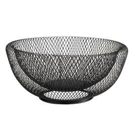 bread and fruit basket WIRE metal black  Ø 310 mm  H 140 mm product photo