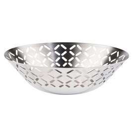 fruit basket STRIPES stainless steel  H 60 mm product photo