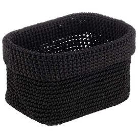 Crochet basket polyester black product photo