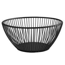 basket metal black  Ø 175 mm  H 80 mm product photo