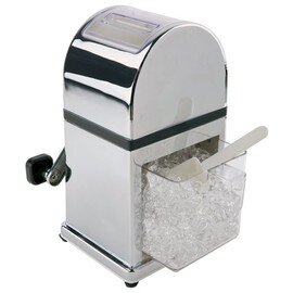 ice crusher tabletop unit cast zinc stainless steel | ice shovel product photo