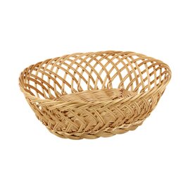 fruit basket ECONOMIC plastic natural-coloured oval 270 mm  x 200 mm  H 100 mm product photo