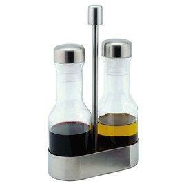 cruet FIVE STAR • vinegar|oil glass stainless steel H 240 mm product photo