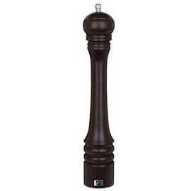 pepper mill wood dark • grinder made of carbon steel  H 400 mm product photo
