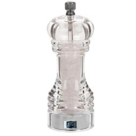 salt mill acrylic transparent  H 150 mm product photo