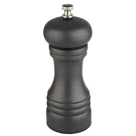 pepper mill stainless steel black cast iron coloured • grinder made of carbon steel  H 155 mm product photo