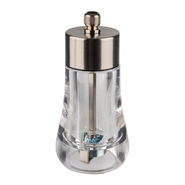 pepper mill acrylic transparent • grinder made of carbon steel product photo