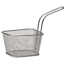 serving frying basket SNACKHOLDER 130 mm  x 105 mm  H 90 mm handle length 135 mm product photo