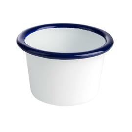 bowl 0.08 ltr Ø 70 mm ENAMELWARE enamel white | blue H 45 mm product photo