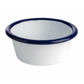 bowl 0.08 ltr Ø 80 mm ENAMELWARE enamel white | blue H 35 mm product photo