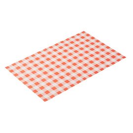 waxed paper red rhombus SNACKHOLDER  L 420 mm  B 250 mm | 500 pieces product photo