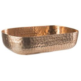 bowl 1.4 ltr 230 mm x 155 mm aluminium copper coloured H 60 mm product photo