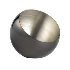 bowl set of 3 SPHERE stainless steel black 100 ml product photo