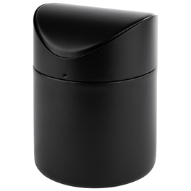 table bin SNAP stainless steel black 1.2 ltr | swing lid product photo