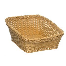 system basket plastic beige 400 mm  x 500 mm  H 250 mm product photo