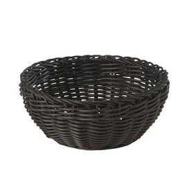basket plastic black  Ø 200 mm  H 80 mm product photo
