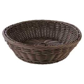 basket PROFI LINE PP brown Ø 290 mm H 70 mm product photo