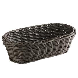 baguette basket PROFI LINE PP brown 280 mm x 160 mm H 80 mm product photo