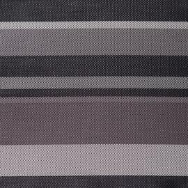 table mat PVC fine volume placemat grey|black 450 mm 330 mm product photo