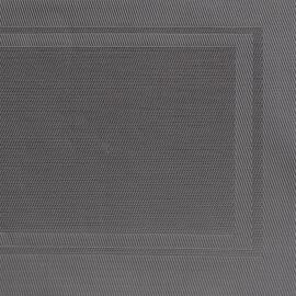 table mat PVC fine volume placemat grey 450 mm 330 mm product photo