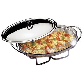 serving bowl removable lid teapot warmer|glass containers|lid 3 ltr  L 440 mm  H 130 mm product photo