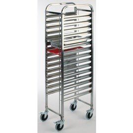 shelved trolley GN 1/1 gastronorm  | suitable for 15 x GN 1/1  | suitable for 30 trays product photo