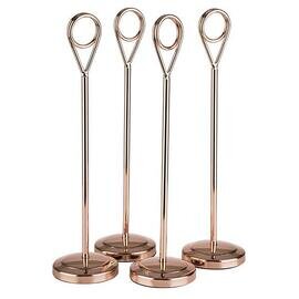sign holder • PP • stainless steel copper coloured Ø 50 mm H 205 mm | 4 pieces product photo