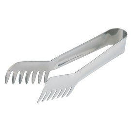 spaghetti tongs stainless steel shiny  L 190 mm product photo