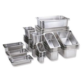 GN container GN 1/2  x 20 mm stainless steel product photo