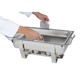 2 lifting handles &quot;EASY LIFT&quot;, stainless steel, ergonomic handling: hot GN containers can be easily transported with the help of the lifting handles and put into the Chafing Dish or Bain Marie, no more burning, approx. 10 x 8,5 x H 2 cm product photo