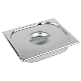 GN lid GN 1/1 stainless steel | spoon recess product photo