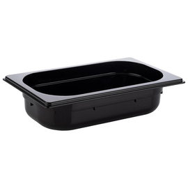 GN container polycarbonate GN 1/4 x 65 mm black product photo