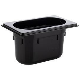 GN container polycarbonate GN 1/9 x 100 mm black product photo