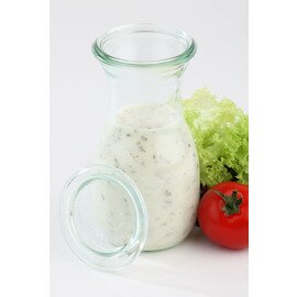 Weck® preserving bottles | 250 ml Ø 65 mm H 145 mm • Support cover | 6 pieces product photo