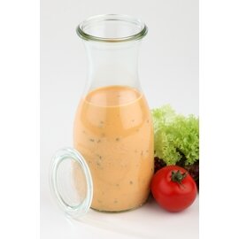 Weck® preserving bottles à 500 ml with Support cover 6 bottles | 6 lids product photo
