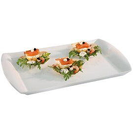 serving plate | breakfast plate GN 1/1 porcelain white  H 20 mm product photo