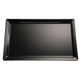 tray GN 1/4 PURE plastic black product photo