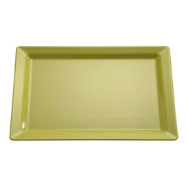 tray GN 1/1 PURE COLOR plastic green  H 30 mm product photo