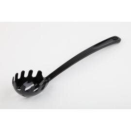 Spaghettil spoon, melamine, black, approx. 10 x 6.5 cm, 34.5 cm long, with practical handle recess product photo