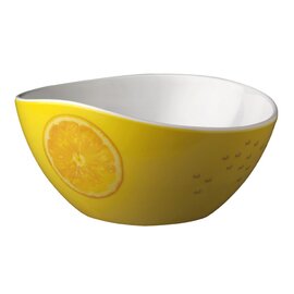 bowl FRUITS 450 ml melamine yellow decor lemon Ø 150 mm  H 75 mm product photo