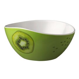 bowl FRUITS 450 ml melamine green decor kiwi Ø 150 mm  H 75 mm product photo