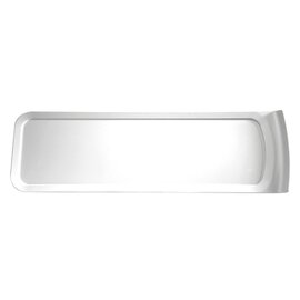 tray GN 2/4 CASCADE plastic white with handles  H 24 mm product photo