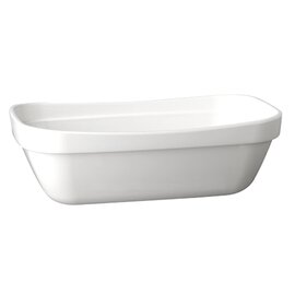 CLEARANCE | bowl BASKET 3500 ml melamine white 325 mm  x 265 mm  H 85 mm product photo