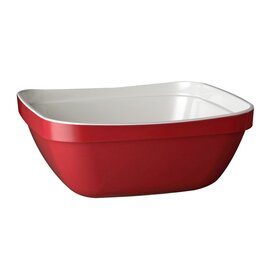 bowl BASKET 2800 ml melamine red 250 mm  x 250 mm  H 100 mm product photo