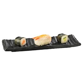 tray FUSION plastic black matt shiny  L 235 mm  B 75 mm  H 20 mm product photo