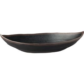 bowl chestnut 400 ml melamine black 255 mm  x 140 mm  H 100 mm product photo