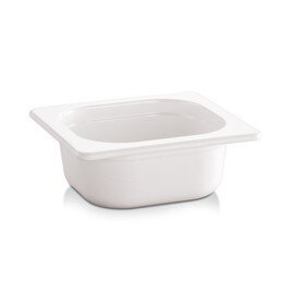 GN container GN 1/6  x 100 mm GN ECO-LINE plastic white product photo