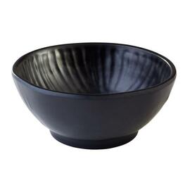 bowl 0.6 ltr Ø 160 mm melamine black H 70 mm product photo