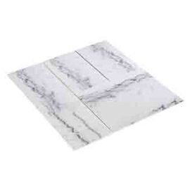 tray GN 1/4 MARBLE plastic white grey marble coloured shiny  H 15 mm product photo