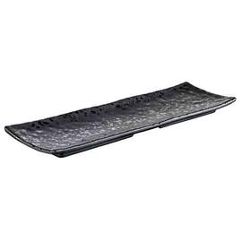 tray 370 mm x 110 mm GLAMOUR melamine black H 25 mm product photo